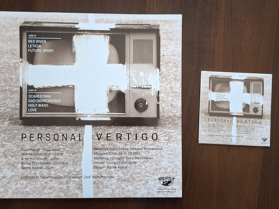 OKAZJA Something Like Elvis - Personal Vertigo LP winyl + CD