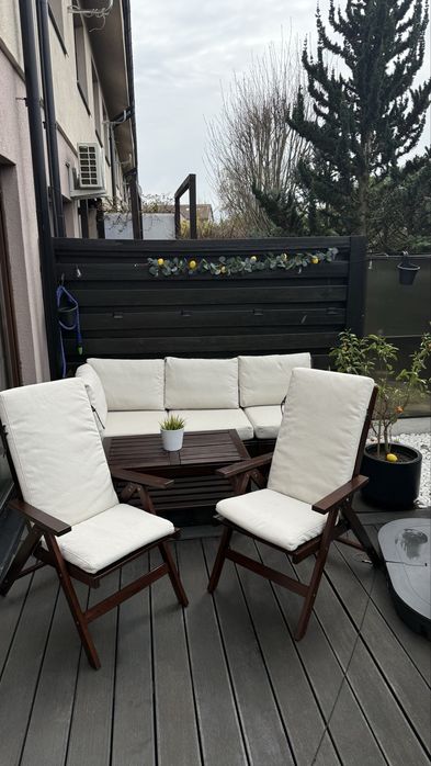 Zestaw mebli ogrodowych Ikea