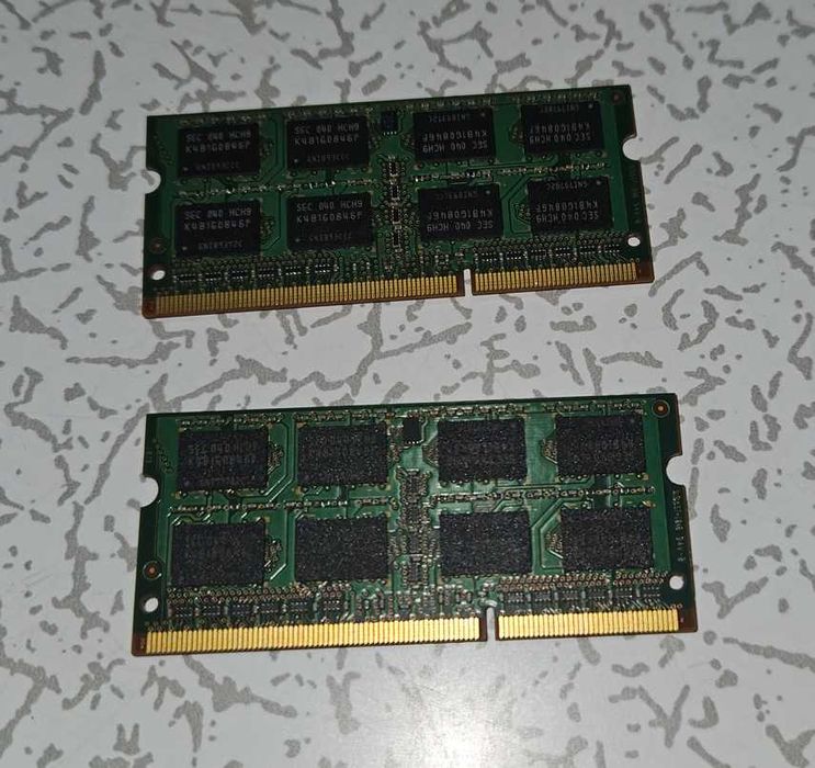 Продам планки оперативной памяти для ноутбука