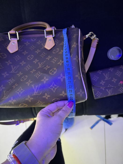 Сумка шкіра LV коричнева