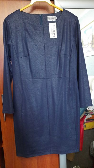 Сукня жіноча р. 50-52, колір темно-синій, нова