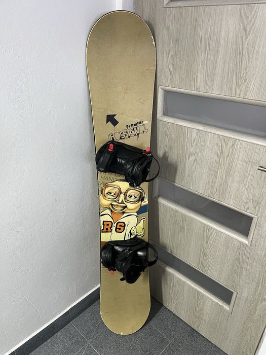 Deska Snowboardowa ROSSIGNOL 163 cm + wiązania/  Po serwisie