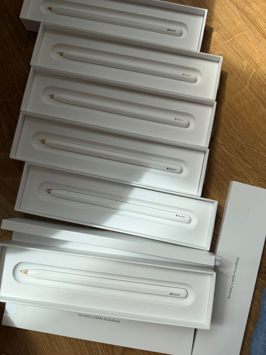 6 sztuk uszkodzonych apple pencil 2 rysiki ipad akcesoria