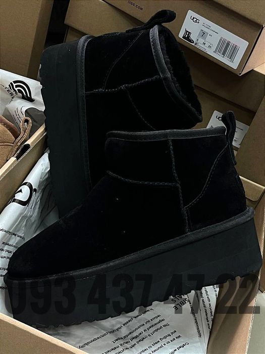 Уггі UGG Жіночі Уггі  Ugg Угги Classic Ultra Mini Platform 
UGG Classi