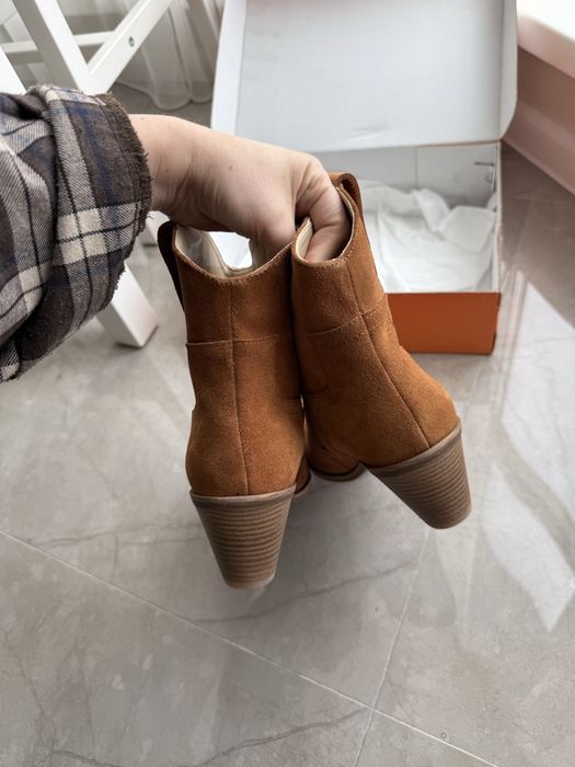 Черевики ботинки козаки 39 25,5