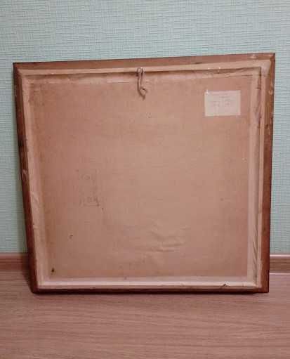 Картина "Натюрморт с розами"  , Картон масло