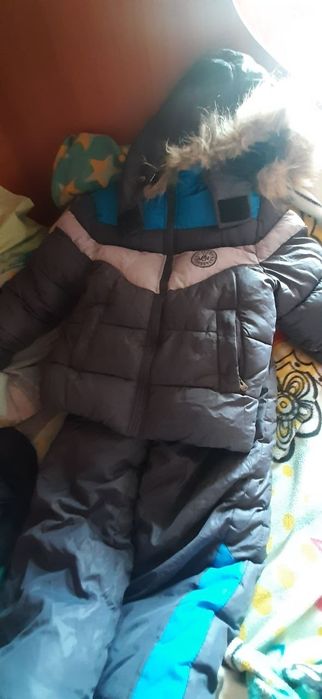 детский зимний комбинезон