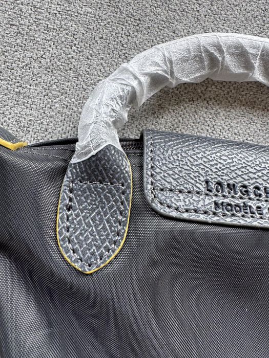 Mala longchamp Mini Cinza
