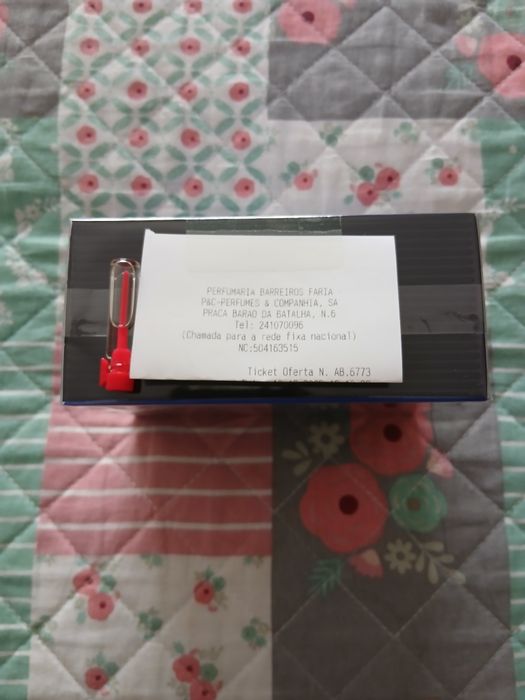 Perfume Mercedes com talão