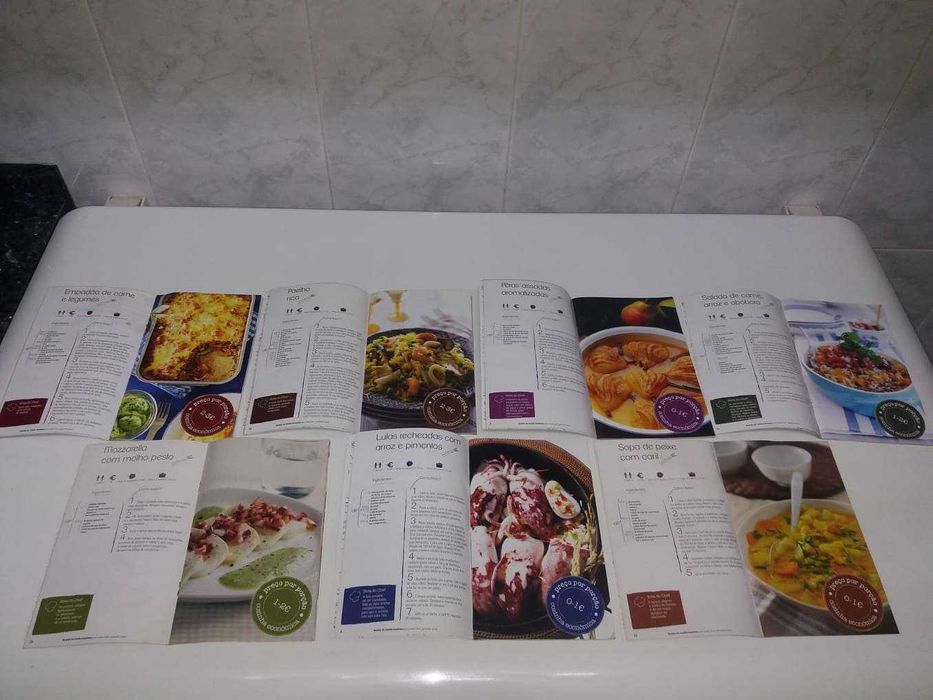 Fascículos Receitas culinária