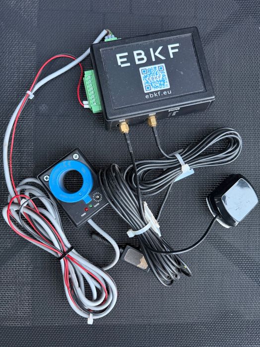 Rejestrator EBKF Fleet Manager maszyn, Monitorowanie Pracy GPS