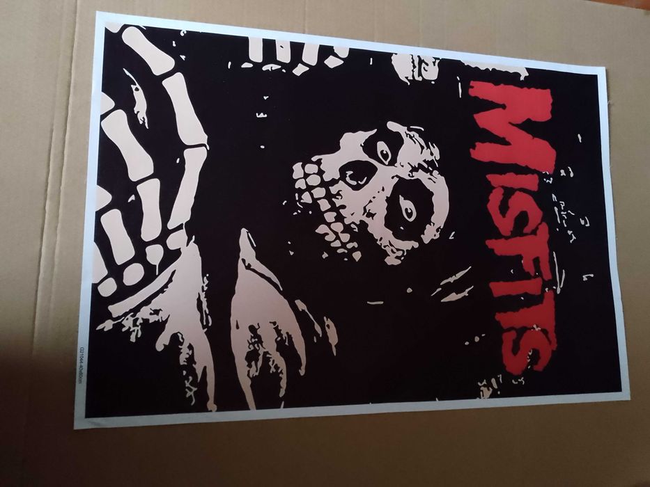 plakat na płótnie zespołu muzycznego misfits