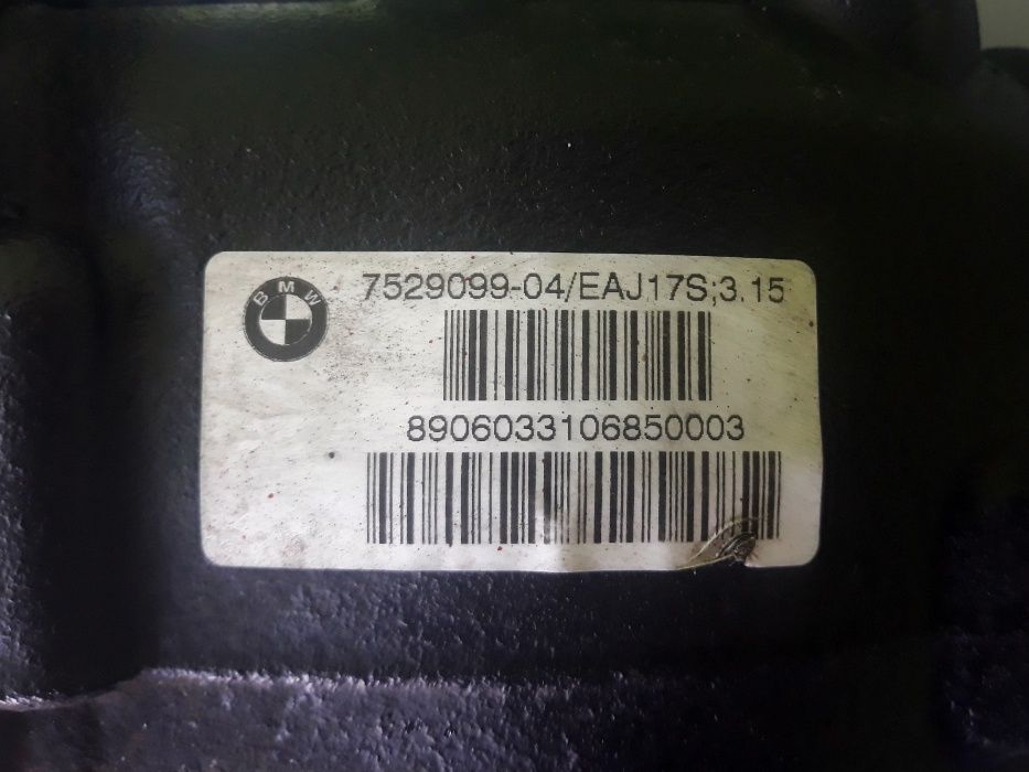 Dyferencjał Dyfer Tył BMW E90 320D 3,15