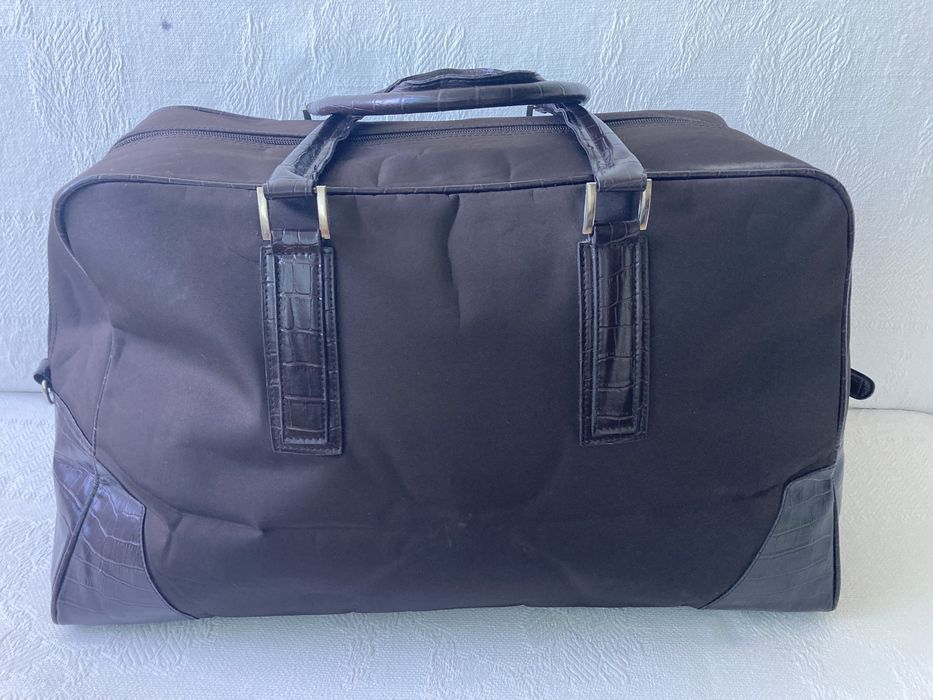 Saco de viagem castanho