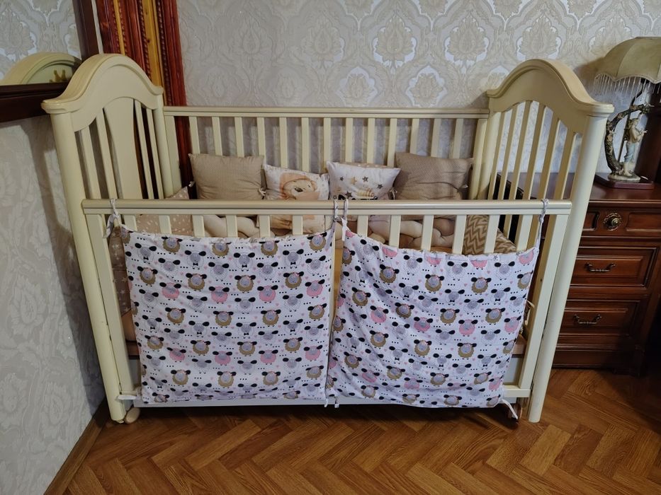 Детская итальянская кроватка кровать Pali