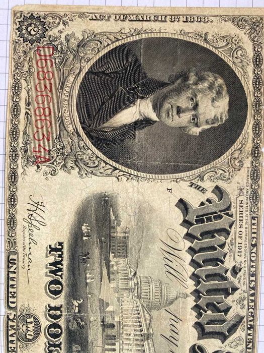 2 dolary, 1917. Stany Zjednoczone Ameryki (USA )
