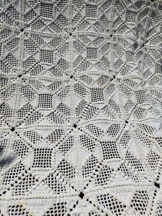 Handmade Crochet Bedspread64751902001410124