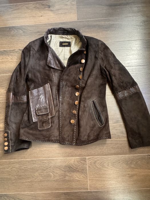 Кожанная женская куртка,Punto, Италия, оригинал, размер М, б/у