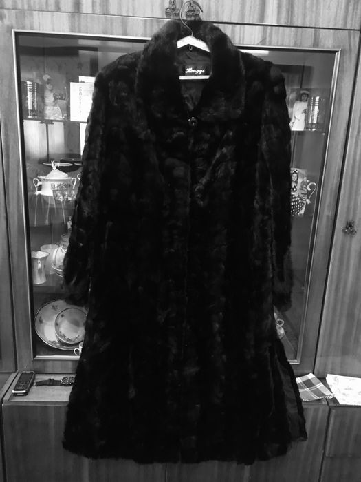 Шуба норковая  с кусочков