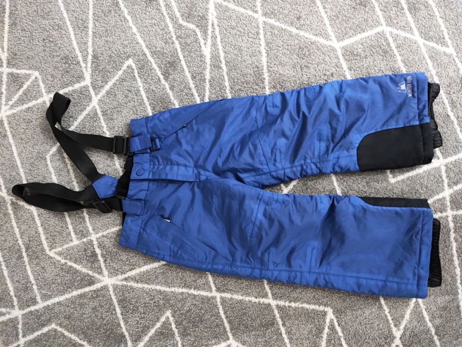 Spodnie zimowe 98/104 lupilu narciarskie