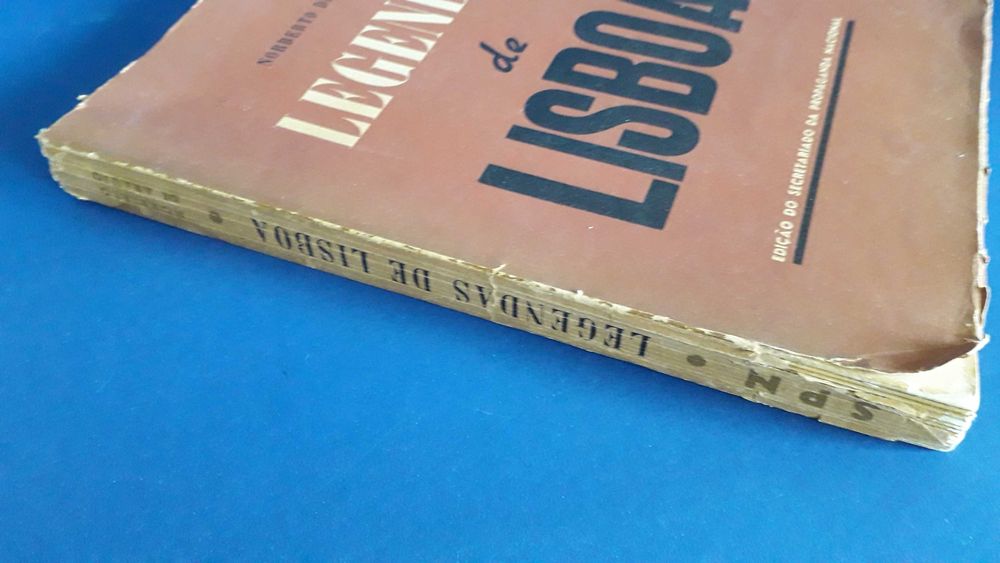 Legendas de Lisboa, Norberto de Araújo - Sec.Propaganda Nacional 1943