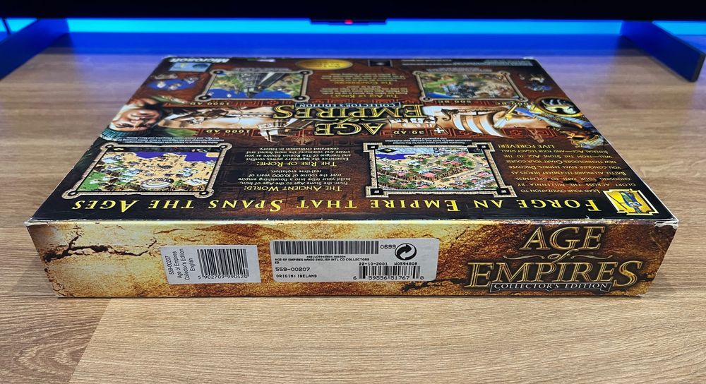 Age of Empires Collector’s Edition (PC PL 2001) BIG BOX komplet
