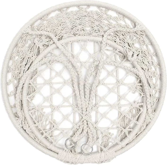 Huśtawka ogrodowa bocianie gniazdo krzesło wiszące togo kremowe