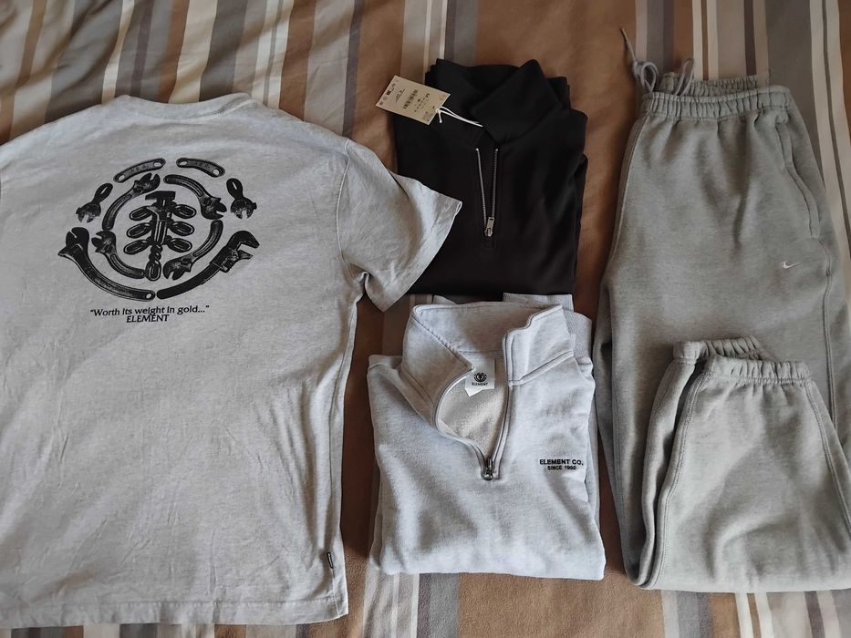 Roupa Ericeira Surf Skate: Element, Billabong, RipCurl, SantaCruz, Volcom, Nike e GymShark