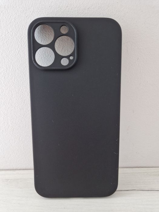 Back Case MATT do IPHONE 13 PRO MAX Czarny