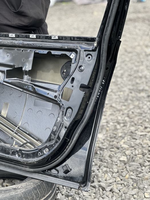 Дверка БМВ Е60 Передня Права Синя Дверка BMW E61 Orient Blau 317 Дверь БМВ