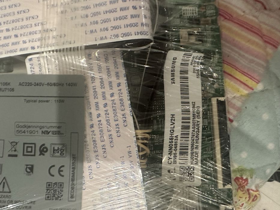 Samsung UE55RU7105K todas as pecas