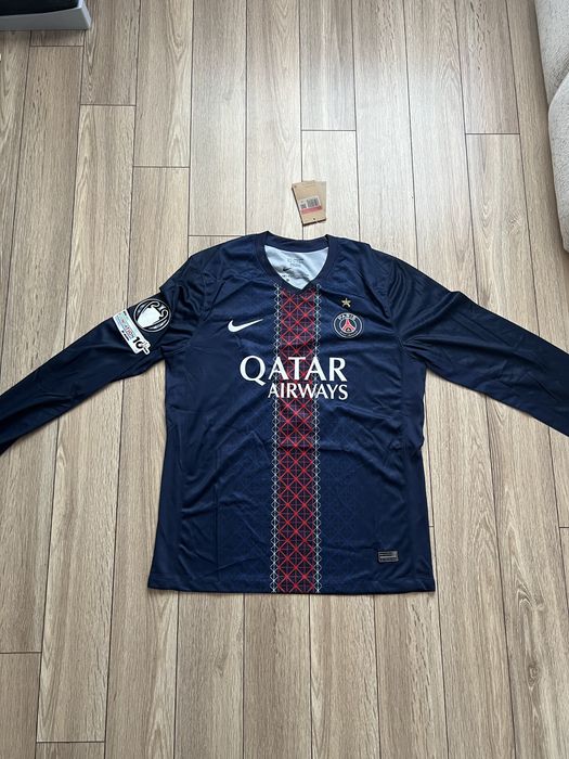 Koszulka Longsleeve wersja UCL PSG 25/26 Dembele #10