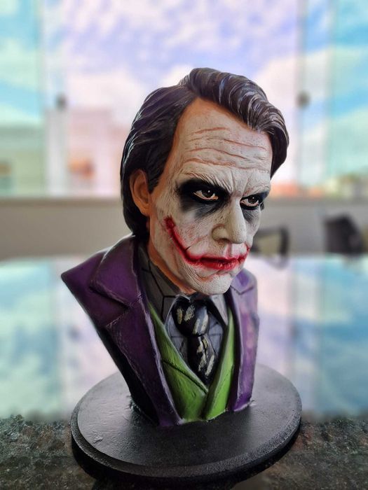 Busto Joker em Resina