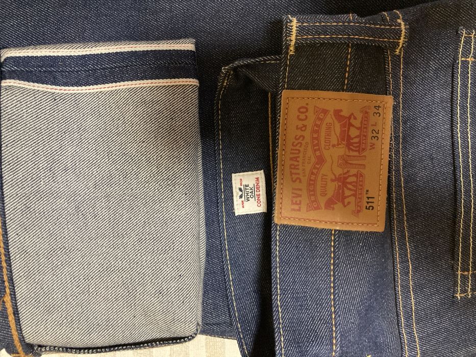 Levis 501 ,511 selvedge