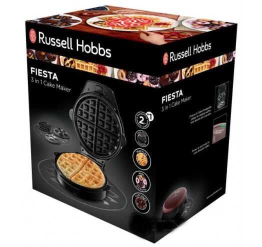 Мультимейкер вафельница Russell Fiesta 3в1