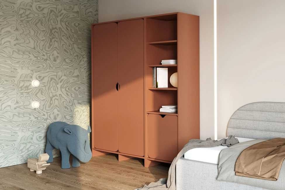 Niko szafa dwudrzwiowa CEGŁA MYBED -60% OUTLET