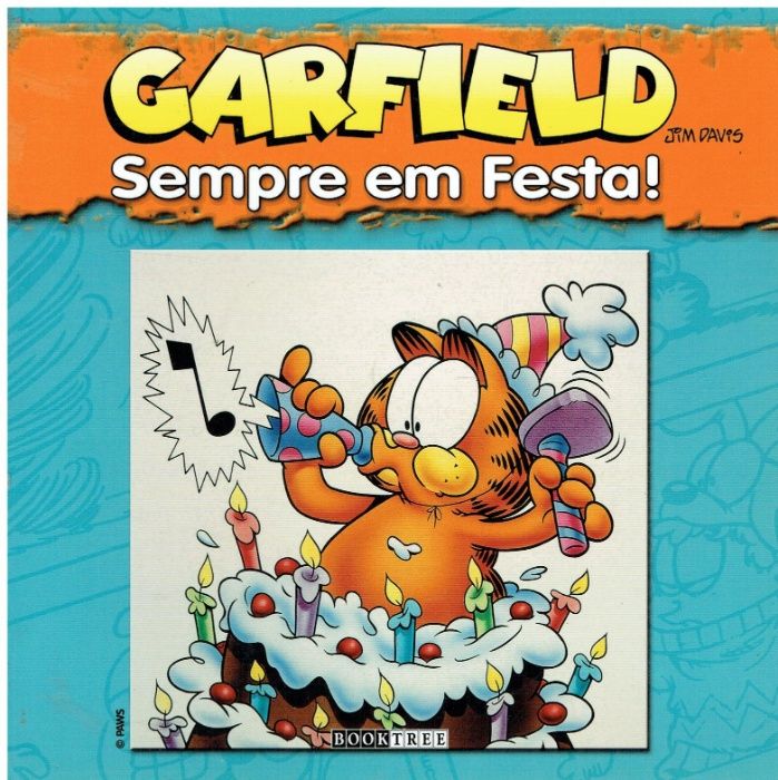 5373 - Banda Desenhada - Livros de Garfield ( Jim Davis )