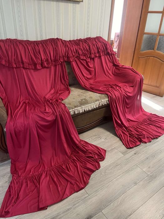 Штори - лабрикени на одне вікно