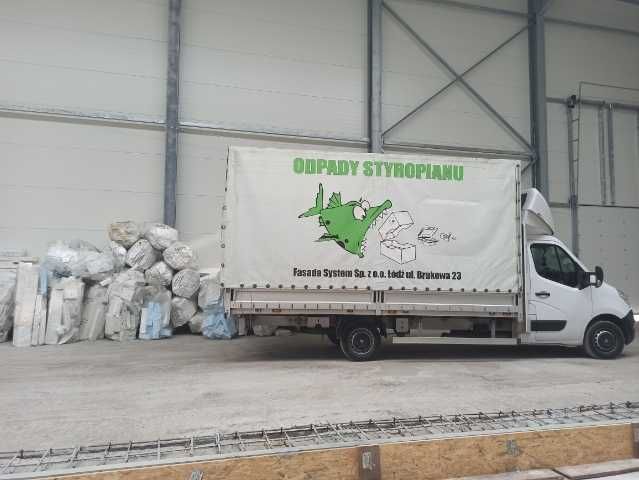 Odbiór styropianu z budów i firm, odpady styropianowe EPS, Łódź