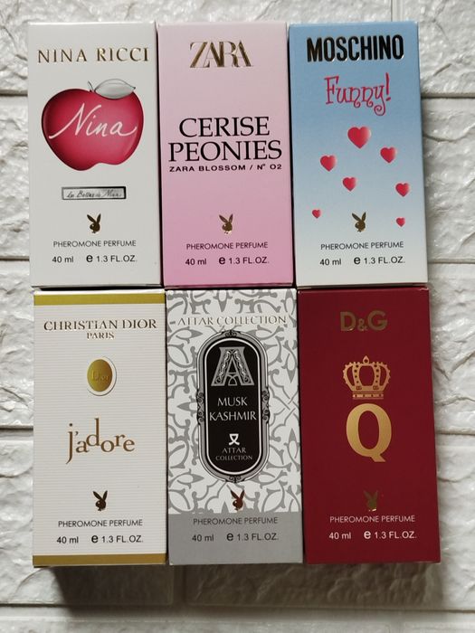 Чудовий жіночий набір з трьох парфумчиків  по 40 мл