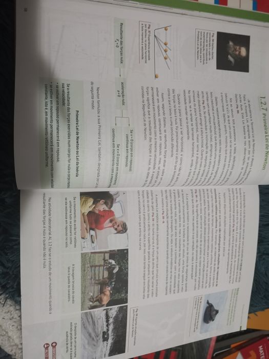 Livro de física de 11 ano - 11F da Texto editora