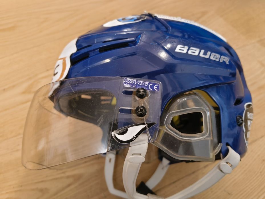 Bauer Senior M Re-Act pleksa 56-59.5 cm Kask Hokejowy