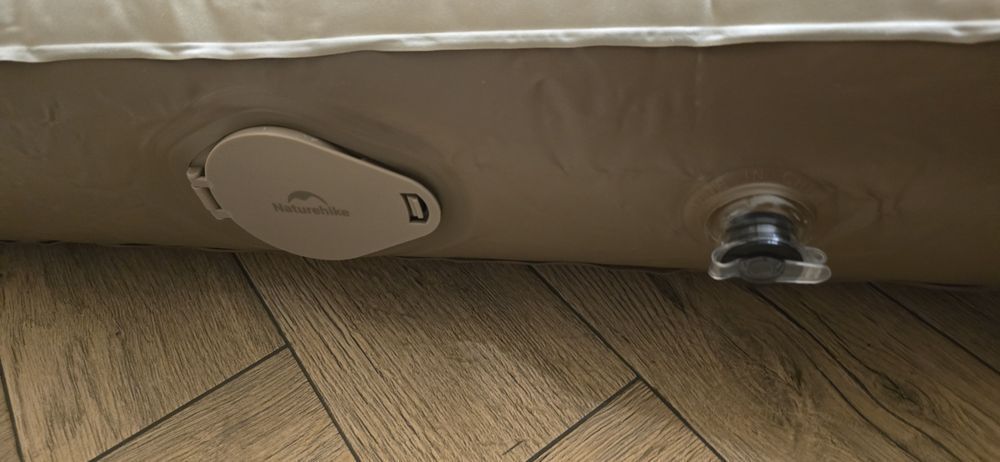Materac samopompujący dwuosobowy na USB 200x150x25cm pompka w zestawie