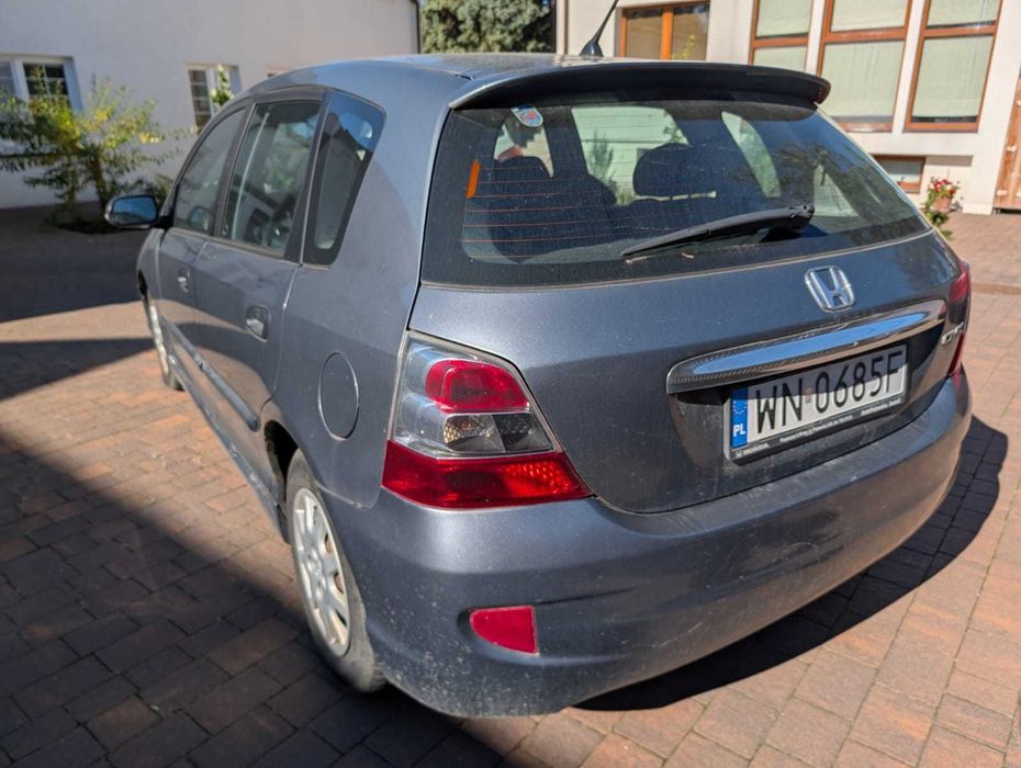 Honda Civic 1.4 2005 | 5-drzwiowy Hatchback | OC + przegląd | Do naprawy | Do negocjacji