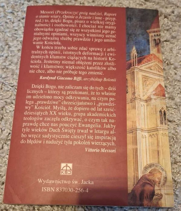 Czarne karty kościoła Vittorio Messori