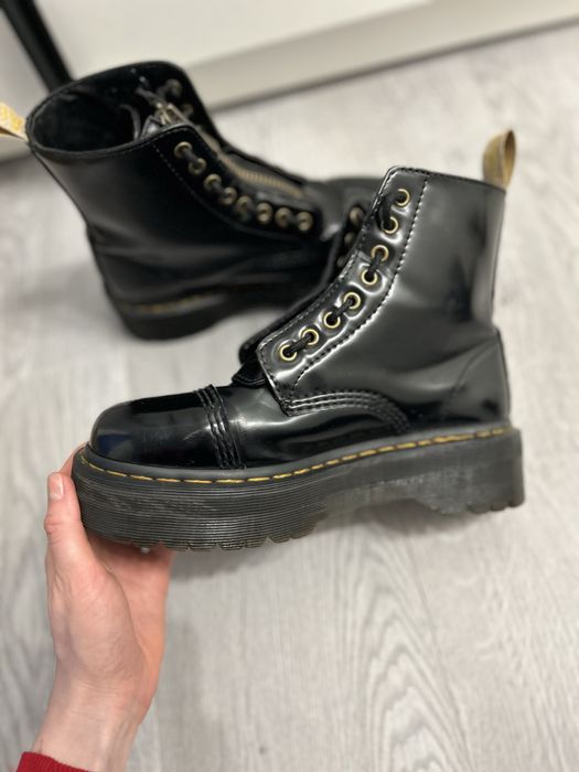 Черевики Dr. Martens Sinclair Vegan Black Oxford