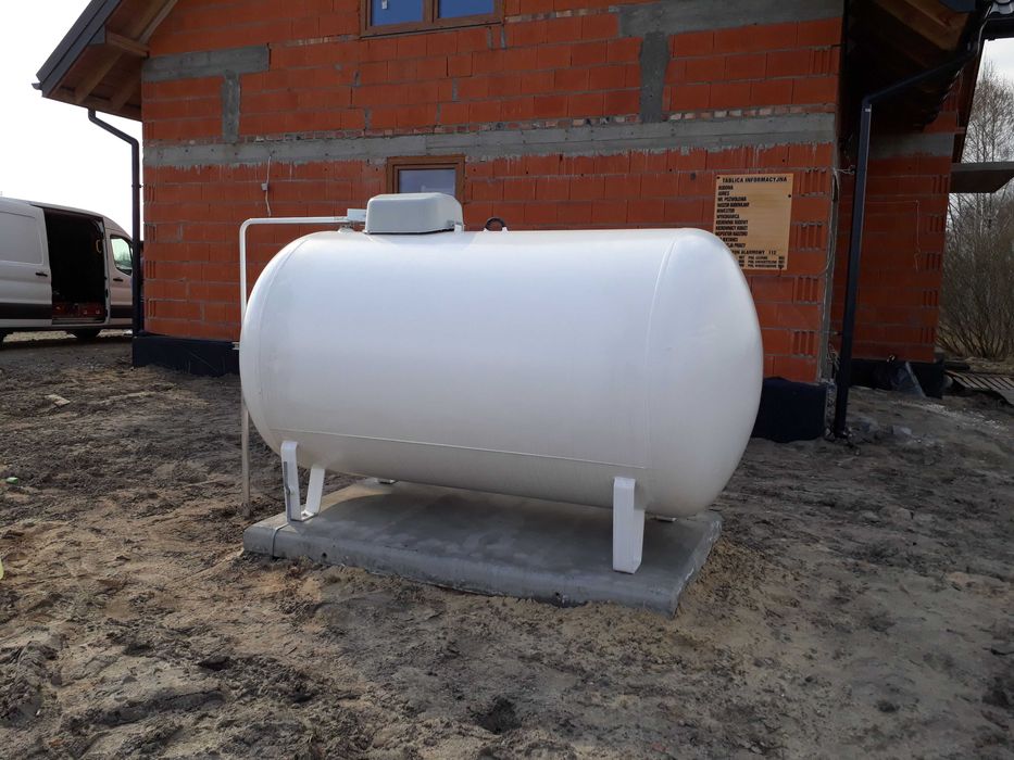 Zbiornik na gaz płynny LPG 2700L / 3700L / 4850L / 6400L naziemny