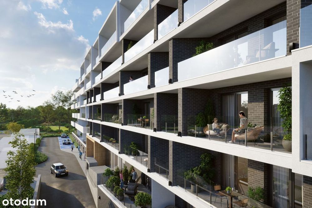 2-pokojowe mieszkanie 42m2 + balkon Bezpośrednio