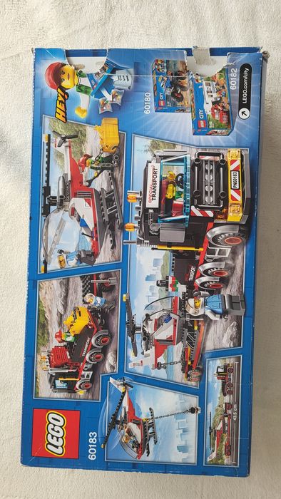 Zestaw Lego City 60183 Transporter Ciężkich Ładunków Komplet