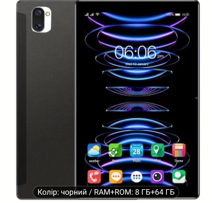 Планшет 10 дюймів на дві сімки+Подарунок, підставка для планшета